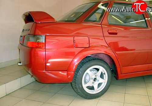 4 599 р. Комплект Арок Elegance Лада 2110 седан (1995-2007) (Комплект, Неокрашенные)  с доставкой в г. Вологда