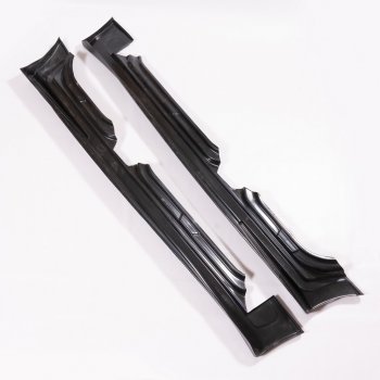 1 199 р. Комплект порогов Autodemic  ИжАвто Ода  2126 (1991-2005) (Текстурная поверхность)  с доставкой в г. Вологда. Увеличить фотографию 2