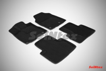 Комплект ковриков в салон 3D с текстильным покрытием Seintex Acura RDX  TB3, TB4 (2012-2018) дорестайлинг, рестайлинг