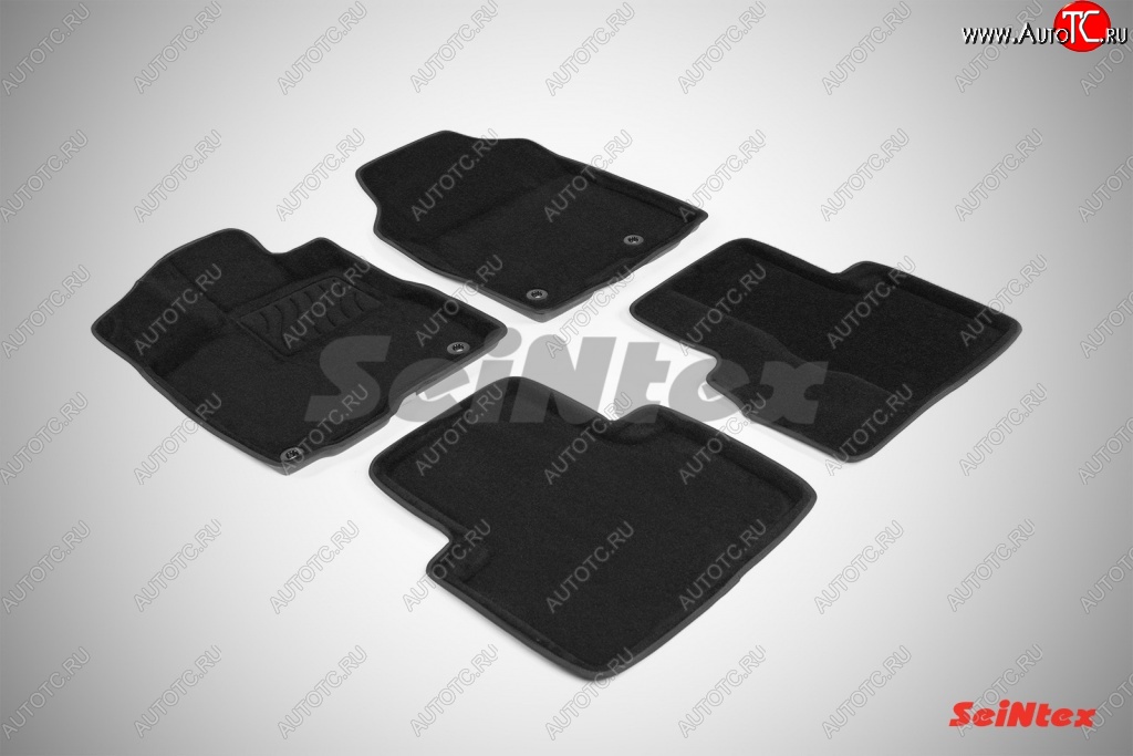 6 929 р. Комплект ковриков в салон 3D с текстильным покрытием Seintex  Acura RDX  TB3, TB4 (2012-2018) дорестайлинг, рестайлинг  с доставкой в г. Вологда