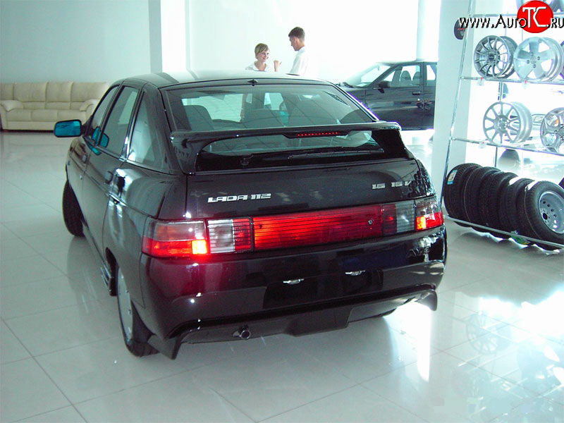 7 699 р. Задний бампер AVR Лада 2112 хэтчбек (1999-2008) (Неокрашенный)  с доставкой в г. Вологда