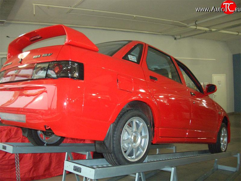 4 299 р. Комплект накладок на двери СТ-4 Лада 2111 универсал (1998-2009) (Неокрашенные)  с доставкой в г. Вологда