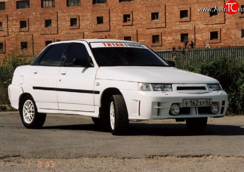 1 249 р. Молдинги Titan - sport Лада 2111 универсал (1998-2009) (Неокрашенные)  с доставкой в г. Вологда