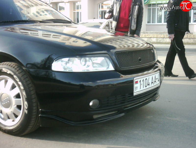 4 399 р. Накладка переднего бампера Elegance Audi A4 B5 8D5 универсал 2-ой рестайлинг (1999-2001)  с доставкой в г. Вологда