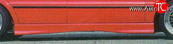 3 199 р. Пороги накладки Rieger Audi 80 B4 седан (1992-1996)  с доставкой в г. Вологда