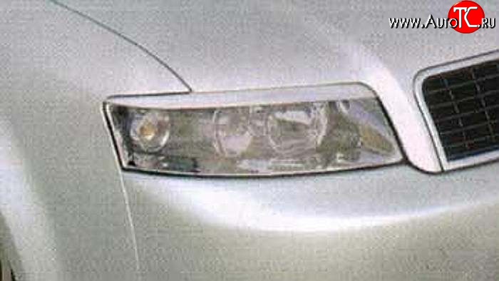 999 р. Реснички СT на фары Audi A4 B6 седан (2000-2006) (Неокрашенные)  с доставкой в г. Вологда