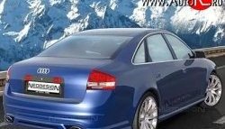 8 949 р. Пороги накладки Magnus Style Audi A6 C5 дорестайлинг, седан (1997-2001) (Неокрашенные)  с доставкой в г. Вологда. Увеличить фотографию 2