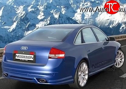 12 599 р. Задний бампер Magnus Style Audi A6 C5 дорестайлинг, седан (1997-2001) (Неокрашенный)  с доставкой в г. Вологда