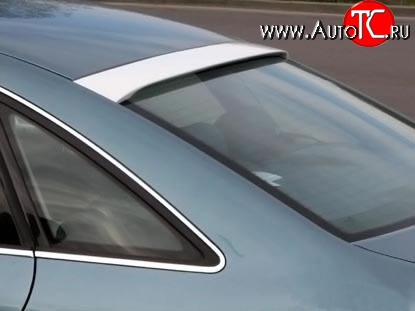 2 549 р. Козырёк на заднее лобовое стекло Sport Audi A6 C5 дорестайлинг, седан (1997-2001) (Неокрашенный)  с доставкой в г. Вологда