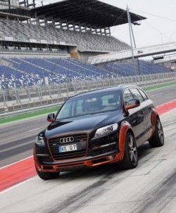 15 799 р. Накладка переднего бампера ABT Audi Q7 4L дорестайлинг (2005-2009)  с доставкой в г. Вологда. Увеличить фотографию 4