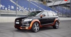 15 799 р. Накладка переднего бампера ABT Audi Q7 4L дорестайлинг (2005-2009)  с доставкой в г. Вологда. Увеличить фотографию 6