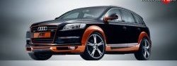 15 799 р. Накладка переднего бампера ABT Audi Q7 4L дорестайлинг (2005-2009)  с доставкой в г. Вологда. Увеличить фотографию 7