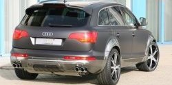 6 999 р. Накладка заднего бампера ABT Audi Q7 4L дорестайлинг (2005-2009)  с доставкой в г. Вологда. Увеличить фотографию 2
