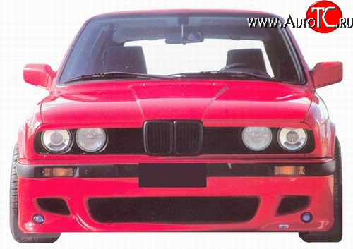 7 999 р. Передний бампер Rieger V1 на BMW 3 серия E30 седан (1982-1991)  с доставкой в г. Вологда