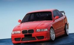 3 999 р. Передний бампер Lumma style BMW 3 серия E36 седан (1990-2000) (Неокрашенный)  с доставкой в г. Вологда. Увеличить фотографию 2