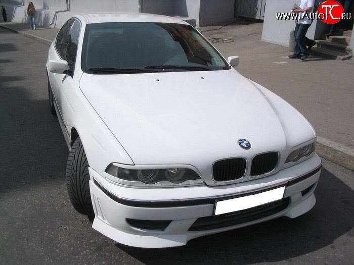 5 199 р. Юбка переднего бампера Devil Style BMW 5 серия E39 седан дорестайлинг (1995-2000)  с доставкой в г. Вологда