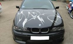 5 199 р. Юбка переднего бампера Devil Style BMW 5 серия E39 седан дорестайлинг (1995-2000)  с доставкой в г. Вологда. Увеличить фотографию 4