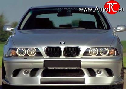5 749 р. Накладка переднего бампера HAMANN Competition BMW 5 серия E39 седан дорестайлинг (1995-2000) (Неокрашенная)  с доставкой в г. Вологда