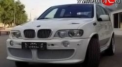 19 649 р. Передний бампер HARGE BMW X5 E53 дорестайлинг (1999-2003) (Неокрашенный)  с доставкой в г. Вологда. Увеличить фотографию 2