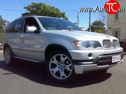 4 399 р. Накладка переднего бампера Sport (дорестайл) BMW X5 E53 дорестайлинг (1999-2003)  с доставкой в г. Вологда