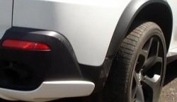 14 149 р. Накладки на колёсные арки Sport Package 4,8 BMW X5 E70 дорестайлинг (2006-2010) (Неокрашенные)  с доставкой в г. Вологда. Увеличить фотографию 3