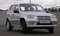 4 799 р. Передний бампер Аскет Лада 2123 (Нива Шевроле) дорестайлинг (2002-2008) (Неокрашенный)  с доставкой в г. Вологда. Увеличить фотографию 2