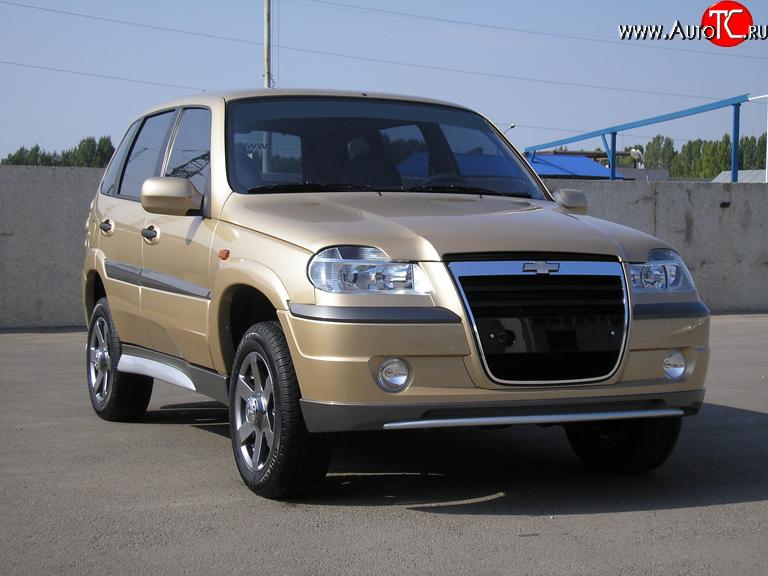 709 р. Накладки на зеркала Атака после 2005 г.в Chevrolet Niva 2123 дорестайлинг (2002-2008) (Неокрашенные)  с доставкой в г. Вологда
