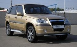 4 799 р. Передний бампер Атака Chevrolet Niva 2123 дорестайлинг (2002-2008) (Неокрашенный)  с доставкой в г. Вологда. Увеличить фотографию 2