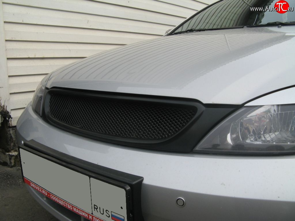 2 799 р. Решётка радиатора Corpus Chevrolet Lacetti хэтчбек (2002-2013) (Неокрашенная)  с доставкой в г. Вологда