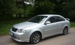 3 499 р. Накладка CTS на передний бампер автомобиля Chevrolet Lacetti седан (2002-2013) (Неокрашенная)  с доставкой в г. Вологда. Увеличить фотографию 2