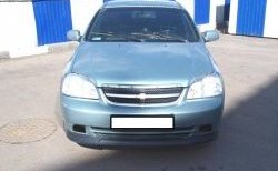 3 499 р. Накладка CTS на передний бампер автомобиля Chevrolet Lacetti седан (2002-2013) (Неокрашенная)  с доставкой в г. Вологда. Увеличить фотографию 3