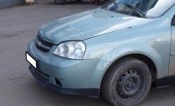 3 499 р. Накладка CTS на передний бампер автомобиля Chevrolet Lacetti седан (2002-2013) (Неокрашенная)  с доставкой в г. Вологда. Увеличить фотографию 4