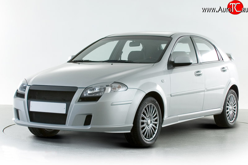 5 599 р. Передний бампер Sport Daewoo Gentra KLAS седан (2012-2016) (Неокрашенный)  с доставкой в г. Вологда