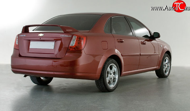 3 399 р. Спойлер Style на Chevrolet Lacetti седан (2002-2013) (Неокрашенный)  с доставкой в г. Вологда