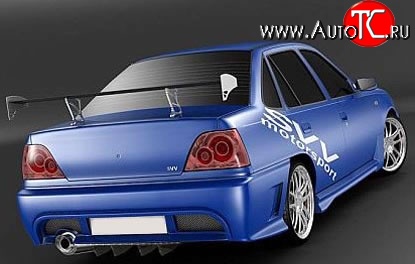 10 599 р. Задний бампер Zestline Daewoo Nexia дорестайлинг (1995-2008) (Неокрашенный)  с доставкой в г. Вологда