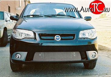 6 649 р. Передний бампер GT Dynamics Fiat Albea 170 седан (2002-2012) (Неокрашенный)  с доставкой в г. Вологда