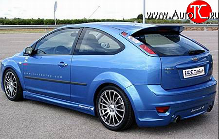 3 249 р. Спойлер ICC Ford Focus 2 хэтчбэк 3 дв. дорестайлинг (2004-2007)  с доставкой в г. Вологда