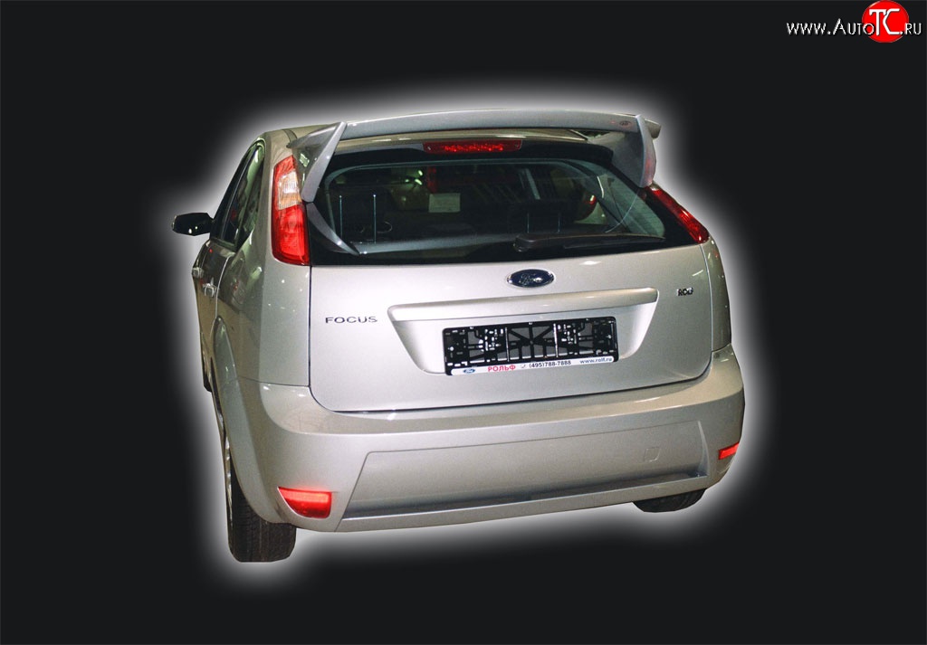 6 499 р. Задний бампер GT Dynamics Ford Focus 2 хэтчбэк 5 дв. дорестайлинг (2004-2008) (Неокрашенный)  с доставкой в г. Вологда