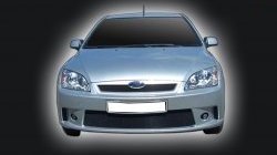 2 549 р. Решётка радиатора GT Dynamics Ford Focus 2  седан дорестайлинг (2004-2008) (Неокрашенная)  с доставкой в г. Вологда. Увеличить фотографию 2