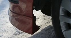 3 779 р. Накладка переднего бампера AutoTC Ford Focus 2 седан рестайлинг (2007-2011) (Неокрашенная)  с доставкой в г. Вологда. Увеличить фотографию 4