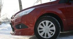 3 779 р. Накладка переднего бампера AutoTC Ford Focus 2 седан рестайлинг (2007-2011) (Неокрашенная)  с доставкой в г. Вологда. Увеличить фотографию 2