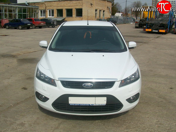 919 р. Реснички Loder 1899 средние N2. Ford Focus 2 хэтчбэк 3 дв. рестайлинг (2007-2011) (Неокрашенные)  с доставкой в г. Вологда