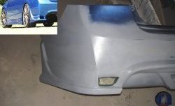 8 299 р. Задний бампер Bomex Style Honda Civic FD седан дорестайлинг (2005-2008) (Неокрашенный)  с доставкой в г. Вологда. Увеличить фотографию 3