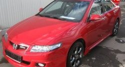 5 899 р. Пороги накладки Mugen Style рестайлинг  Honda Accord  7 CL (2002-2005) седан дорестайлинг (Неокрашенные)  с доставкой в г. Вологда. Увеличить фотографию 2
