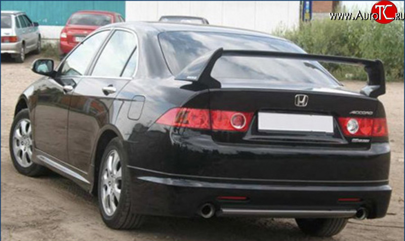 7 799 р. Антикрыло Mugen Style  Honda Accord  7 CL (2002-2005) седан дорестайлинг (Неокрашенный)  с доставкой в г. Вологда