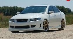 5 899 р. Пороги накладки Mugen Style дорестайлинг  Honda Accord  7 CL (2002-2005) седан дорестайлинг (Неокрашенные)  с доставкой в г. Вологда. Увеличить фотографию 2