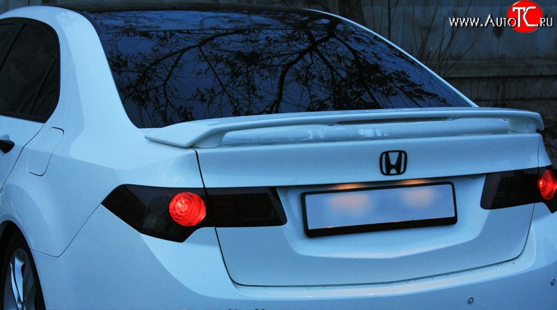 4 499 р. Спойлер Sport  Honda Accord  8 CU (2008-2011) седан дорестайлинг (Неокрашенный)  с доставкой в г. Вологда