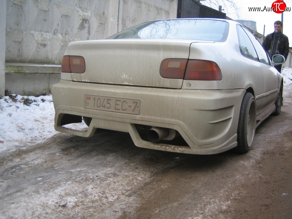 8 899 р. Задний бампер Racing Honda Civic EG седан (1992-1995)  с доставкой в г. Вологда