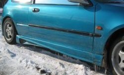 3 449 р. Пороги накладки R-Style Honda Civic EG седан (1992-1995)  с доставкой в г. Вологда. Увеличить фотографию 2