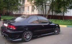 7 519 р. Задний бампер Racing Honda Civic EJ,EK,EM седан дорестайлинг (1995-1998) (кузов: седан)  с доставкой в г. Вологда. Увеличить фотографию 2
